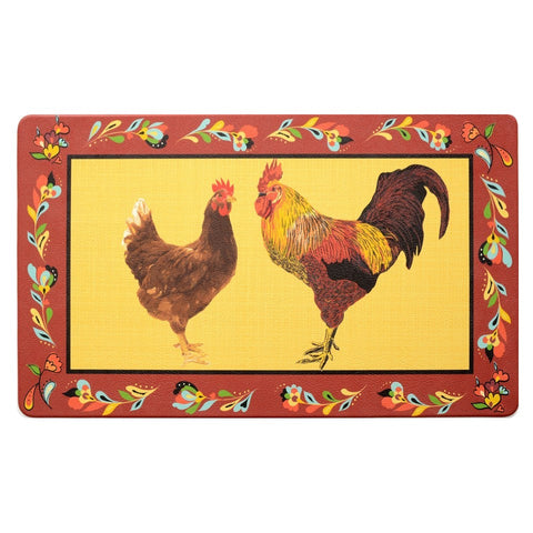 Kitchen Mat | Designer Comfort | Red Rooster
