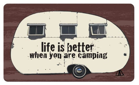 RV/Camping | Kitchen Mat - Designer Comfort | Life Is Better When You Are Camping
