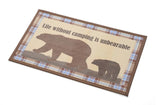 RV/Camping | Accent Mat - Textilene | Life Without Camping is Unbearable