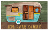 RV/Camping | Accent Mat - Textilene | Home is where you park it